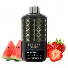 Одноразовая электронная сигарета Elf Bar Combo Watermelon & Strawberry (Арбуз & Клубника) (25000 Затяжек)